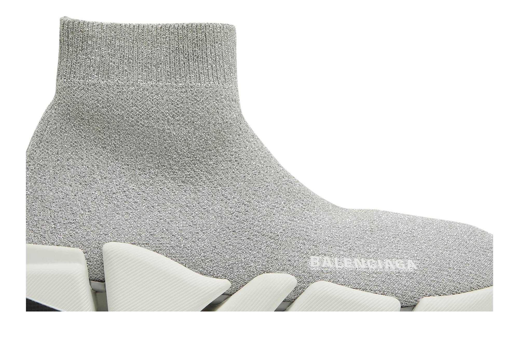 (W) Balenciaga Speed 2.0 Sneaker 'Silver' 圖 2