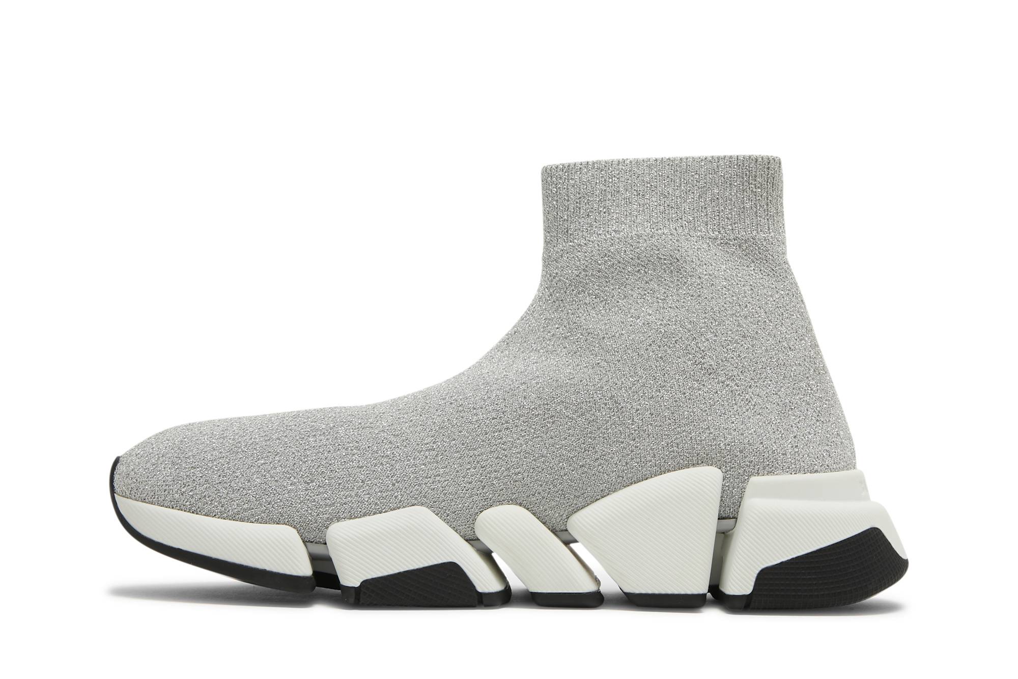(W) Balenciaga Speed 2.0 Sneaker 'Silver' 圖 3