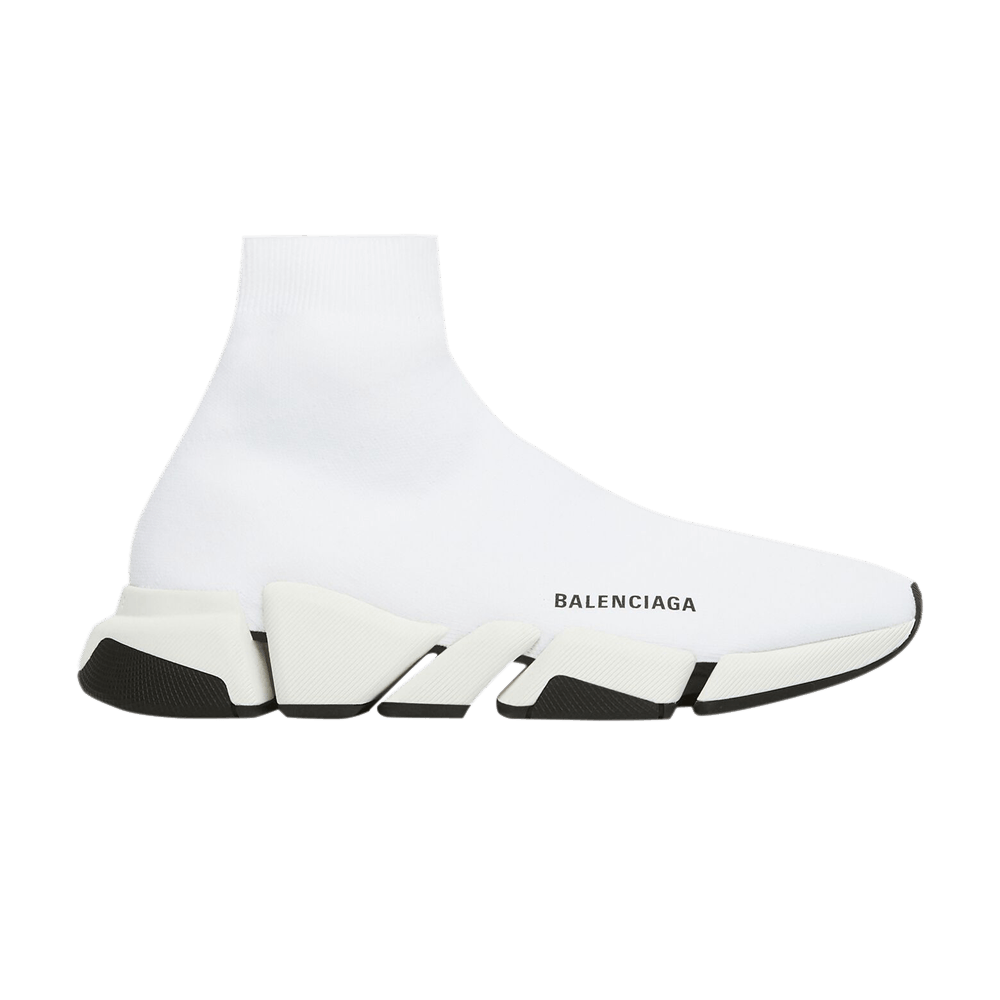 Balenciaga Speed 2.0 Sneaker 'White Black' 617239-W2DB2-9014