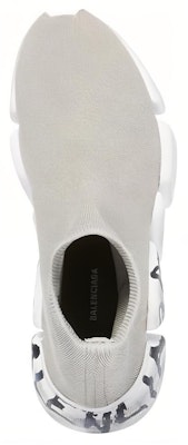 Balenciaga Speed 2.0 Sneaker 'Worn-Out Graffiti - Abu-abu' 617239-W2DD4-1991 Lookbook Balenciaga Speed 2.0 Sneaker 'Worn-Out Graffiti - Abu-abu' 617239-W2DD4-1991