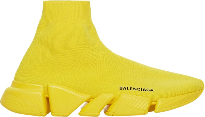 Balenciaga speed sales trainer yellow