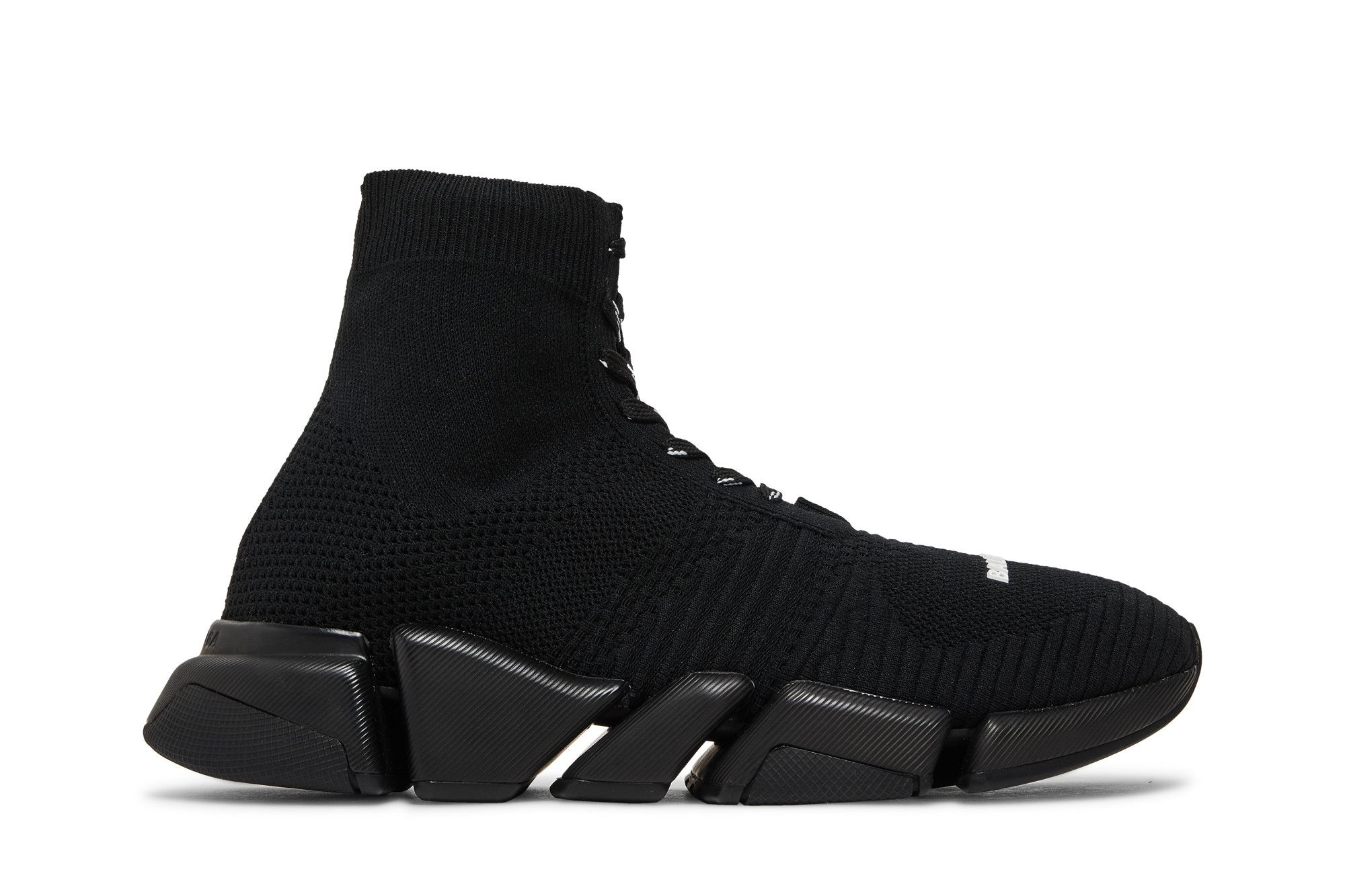 Balenciaga Speed 2 Lace Up Trainer 'Black' 617258W17011013