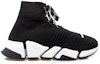 Order Balenciaga Speed 2 Lace Up Trainer 'Hitam Putih' 617258W17021015