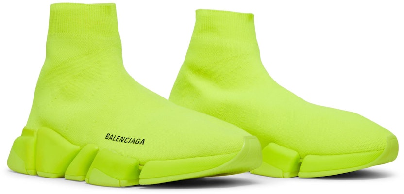 발렌시아가 스피드 2 니트 '형광 노랑' 617239-W1726-7204 Cheap 발렌시아가 스피드 2 니트 '형광 노랑' 617239-W1726-7204