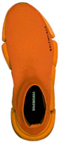 Shop Balenciaga Speed 2 Trainer Knit 'Neon Orange' 617239-W2DBH-7521