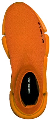バレンシアガ スピード2 ニット ネオンオレンジ 617239-W2DBH-7521 Shop バレンシアガ スピード2 ニット ネオンオレンジ 617239-W2DBH-7521