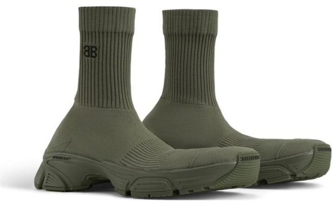 巴黎世家 Speed 3.0 运动鞋 '橄榄绿' 654532W2DN23111 Shop 巴黎世家 Speed 3.0 运动鞋 '橄榄绿' 654532W2DN23111