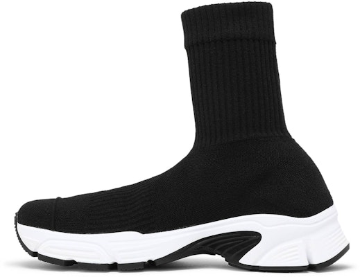 (W) 발렌시아가 스피드 3.0 블랙 화이트 스니커즈 654466-W2DN1-1090 Lookbook (W) 발렌시아가 스피드 3.0 블랙 화이트 스니커즈 654466-W2DN1-1090