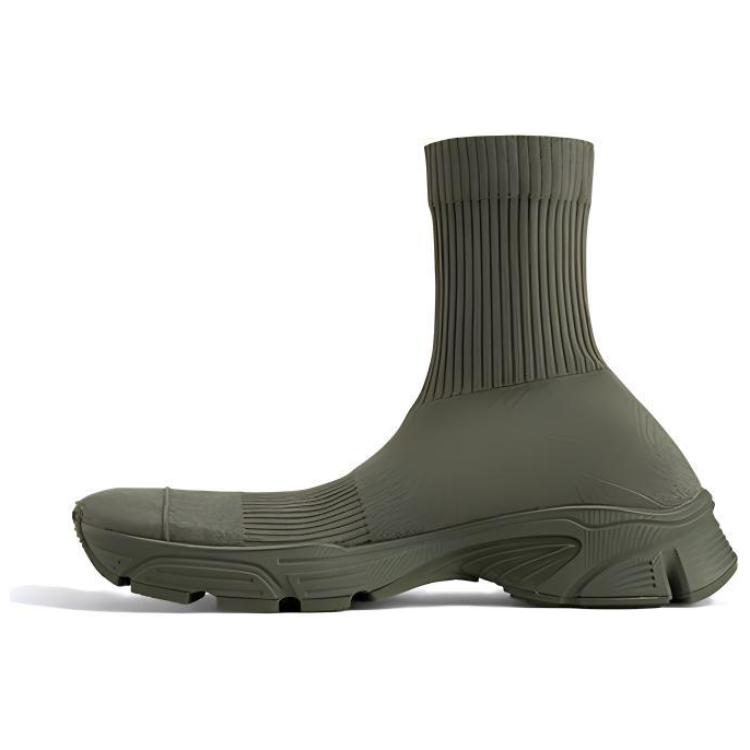 Balenciaga Speed 3.0 Sneakers 'Olive Green' 654532W2DN23111