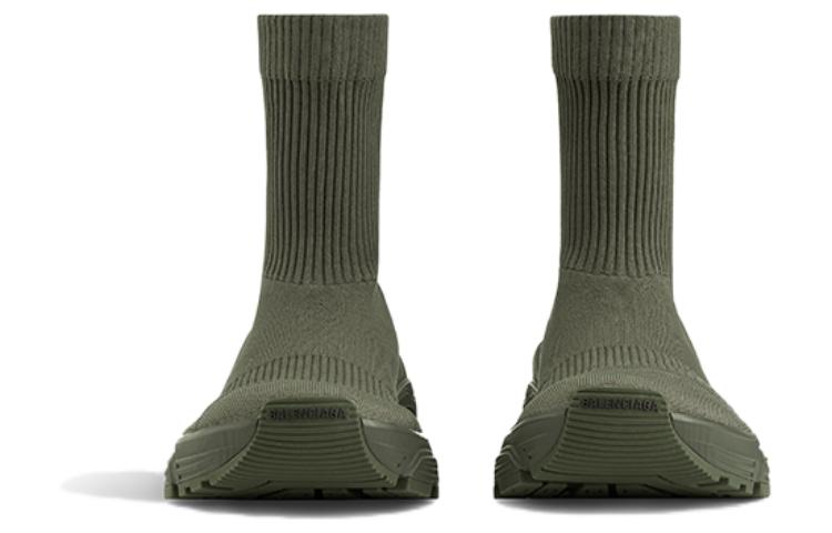 Lookbook Balenciaga Speed 3.0 Sneakers 'Hijau Olive' 654532W2DN23111