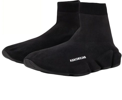 Balenciaga Speed Penuh Rajut Hitam 731062W2L711000 Lookbook Balenciaga Speed Penuh Rajut Hitam 731062W2L711000