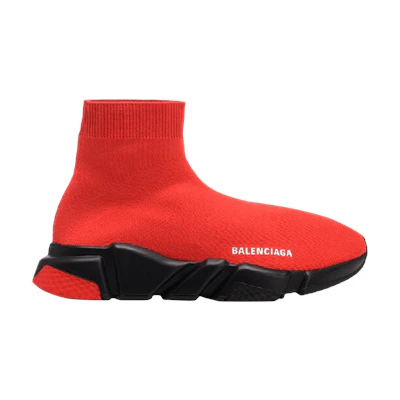 Balenciaga Speed Knit Trainer 'Red Black'