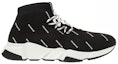 Order Balenciaga Speed Lace-Up 'Cetakan Penuh - Hitam' 530358W1HP11006
