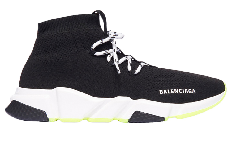 Order Balenciaga Speed Lace-up 'Black White' 587289W17041016