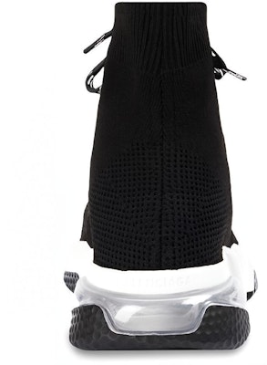 발렌시아가 스피드 레이스업 클리어솔 '블랙 화이트' 617255-W2DB6-1010 Purchase 발렌시아가 스피드 레이스업 클리어솔 '블랙 화이트' 617255-W2DB6-1010