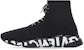 Balenciaga Speed Lace-Up Sneaker 'Graffiti - Hitam' 617251-W2DB7-1006