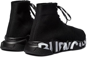 Balenciaga Speed Lace-Up Sneaker 'Graffiti - Hitam' 617251W2DB71006 Details for Balenciaga Speed Lace-Up Sneaker 'Graffiti - Hitam' 617251W2DB71006