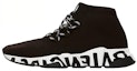 Buy Balenciaga Speed Lace Up Grafiti Hitam Putih 621611W05GE1015