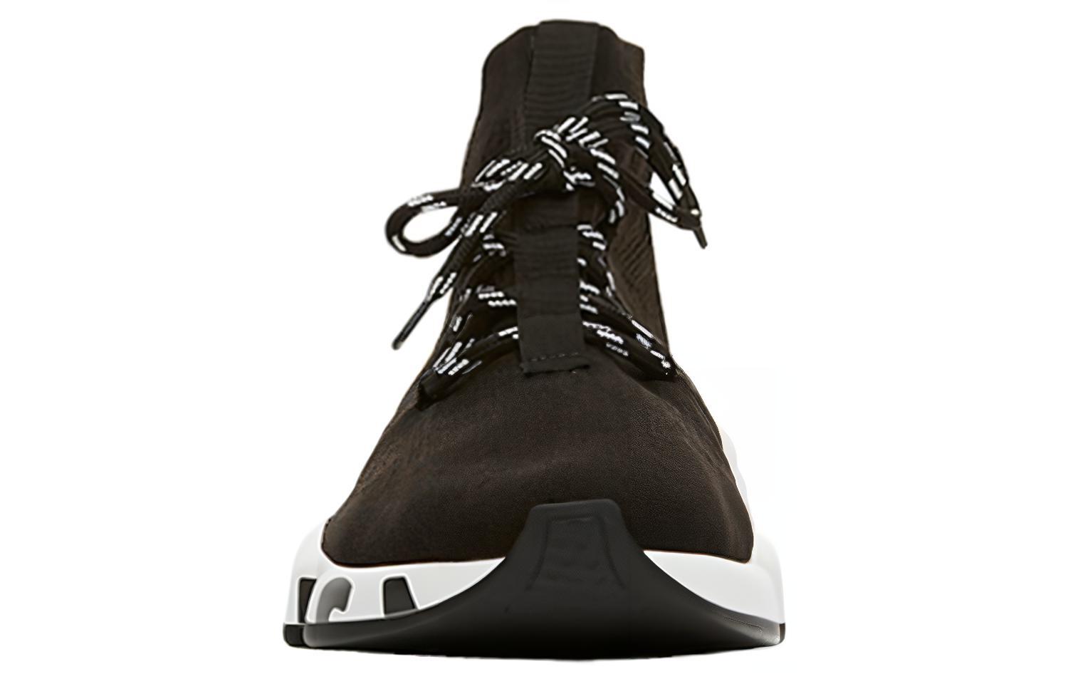 Lookbook Balenciaga Speed Lace Up Graffiti Negro Blanco 621611W05GE1015