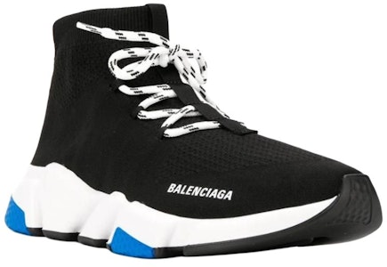 Balenciaga Speed Lace Up Tinggi 'Hitam' 587289W17211022 Lookbook Balenciaga Speed Lace Up Tinggi 'Hitam' 587289W17211022