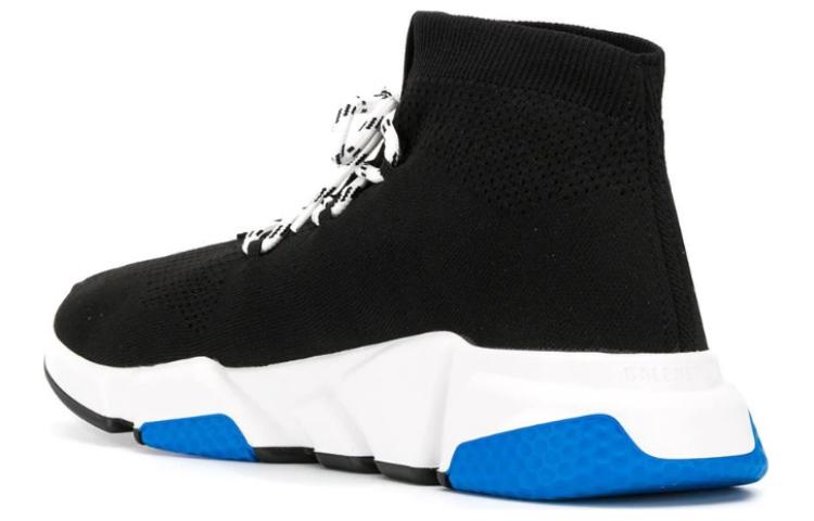 Shop Balenciaga Speed Lace Up Tinggi 'Hitam' 587289W17211022