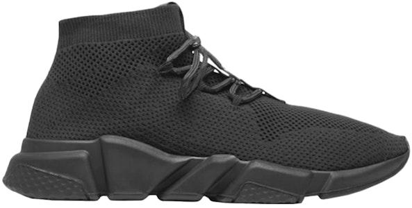 Balenciaga Speed Lace Up Trainer 'Hitam' 530356-W07U0-1000 Buy Balenciaga Speed Lace Up Trainer 'Hitam' 530356-W07U0-1000