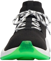 Balenciaga Speed Lace Up Trainer 'Hitam Neon Hijau' 587289-W1704-1073 Lookbook Balenciaga Speed Lace Up Trainer 'Hitam Neon Hijau' 587289-W1704-1073