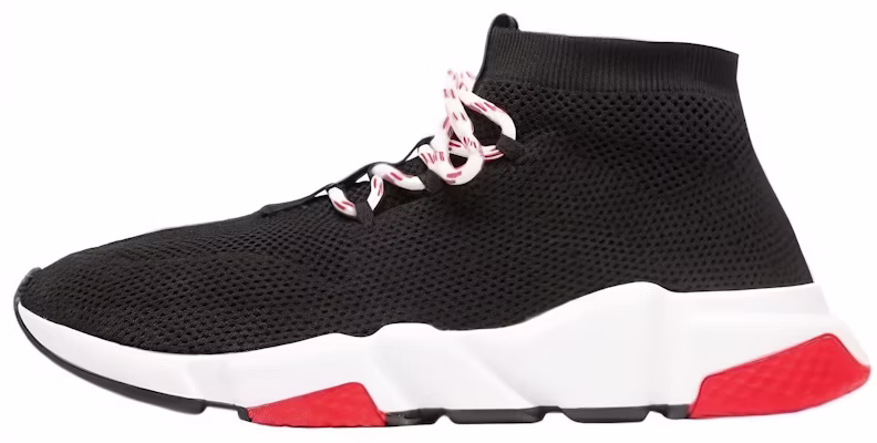Balenciaga Speed Lace Up Trainer ''Noir Rouge'' 530357-W07U0-1000 Buy Balenciaga Speed Lace Up Trainer ''Noir Rouge'' 530357-W07U0-1000