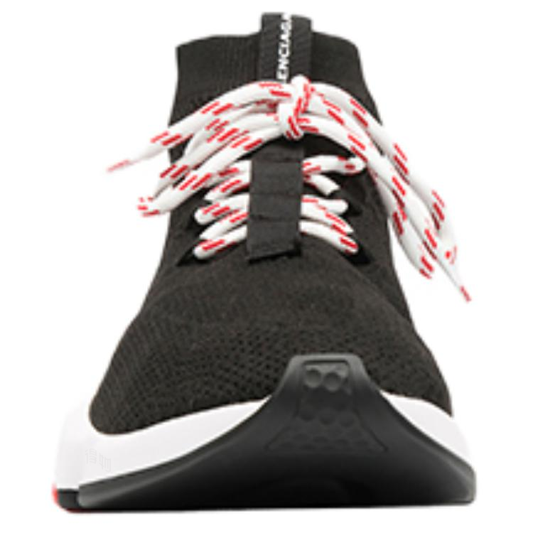 Lookbook Balenciaga Speed Lace Up Trainer ''Schwarz Rot'' 530357-W07U0-1000
