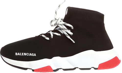 Balenciaga Speed Lace Up Trainer 'Negro Rojo' 587289-W1721-1019 Buy Balenciaga Speed Lace Up Trainer 'Negro Rojo' 587289-W1721-1019