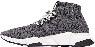 Balenciaga Speed Lace Up Trainer 'Noir Blanc' 587289-W15A1-1020 Balenciaga Speed Lace Up Trainer 'Noir Blanc' 587289-W15A1-1020