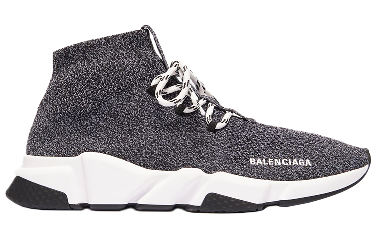 Order Balenciaga Speed Lace Up Trainer ''Zwart Wit'' 587289-W15A1-1020