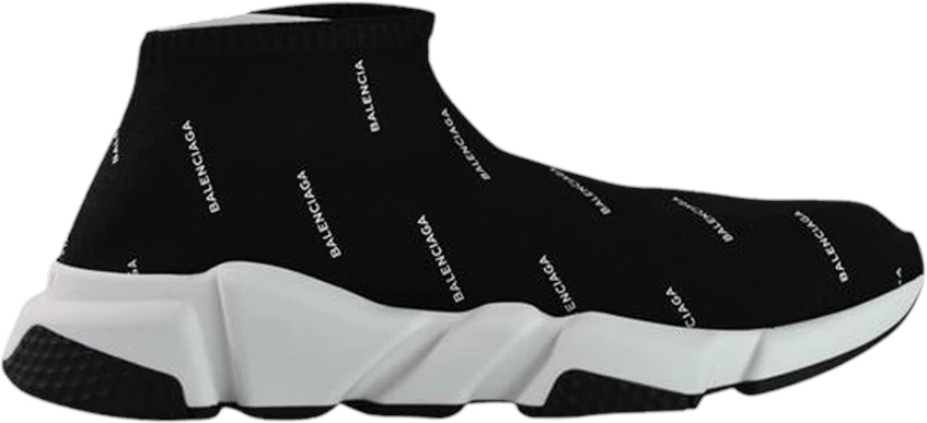 balenciaga-speed-low-all-over-print-black-white