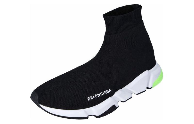 Balenciaga Speed LT Sneaker 'Black Green' 圖 2