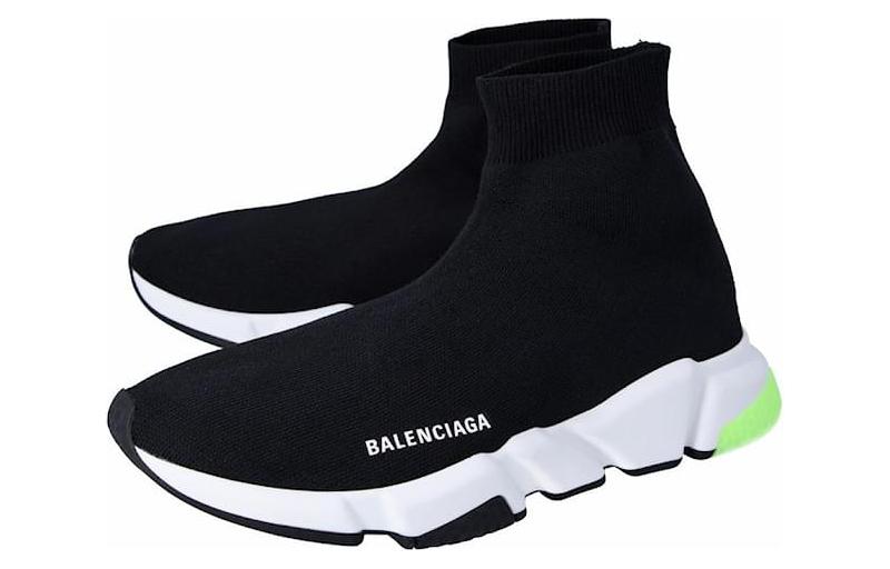 Balenciaga Speed LT Sneaker 'Black Green' 圖 3