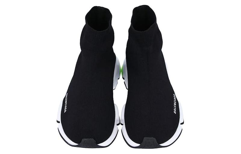 Balenciaga Speed LT Sneaker 'Black Green' 圖 4
