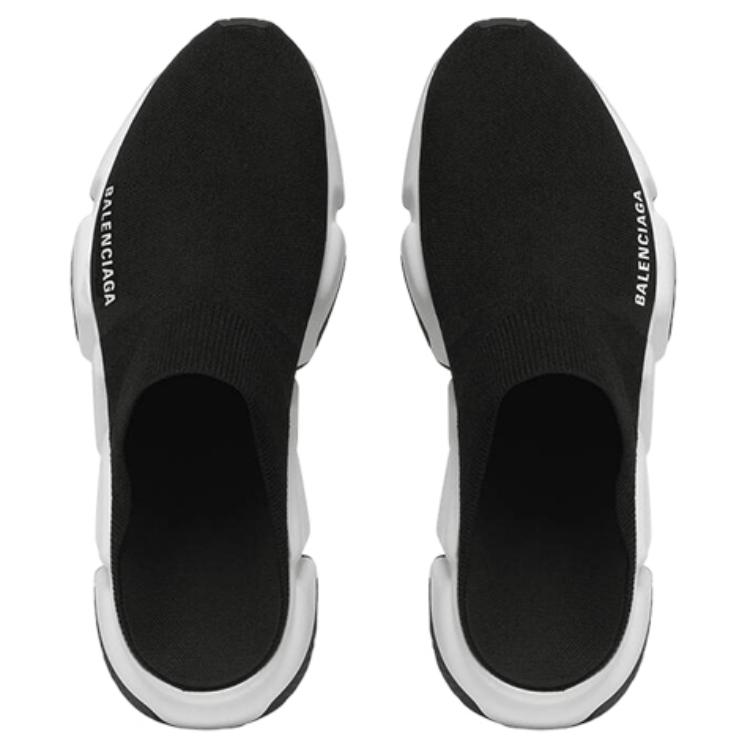 Shop Balenciaga Speed Mule ''Schwarz Weiß'' 711475W2DB21015