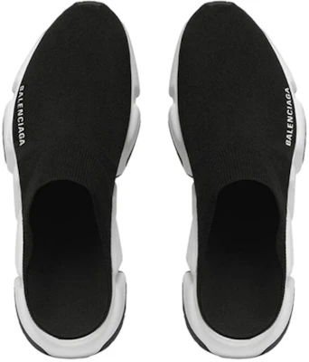 Balenciaga Speed Mule ''Schwarz Weiß'' 711475W2DB21015 Shop Balenciaga Speed Mule ''Schwarz Weiß'' 711475W2DB21015