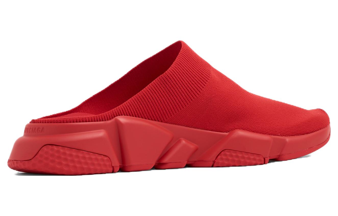 Lookbook 巴黎世家 Speed 拖鞋 '红色' 711475-W2DB1-6061