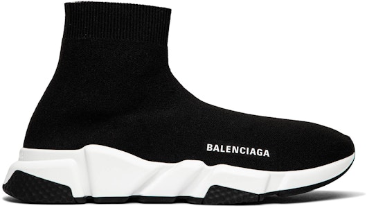 Balenciaga 巴黎世家 Speed Sneaker 套襪鞋 高筒編織運動鞋 黑白 Buy Balenciaga 巴黎世家 Speed Sneaker 套襪鞋 高筒編織運動鞋 黑白