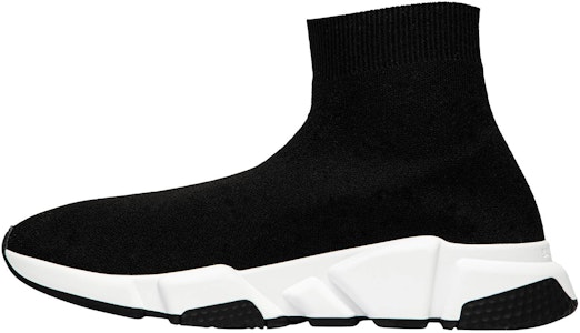 Balenciaga 巴黎世家 Speed Sneaker 套襪鞋 高筒編織運動鞋 黑白 Lookbook Balenciaga 巴黎世家 Speed Sneaker 套襪鞋 高筒編織運動鞋 黑白