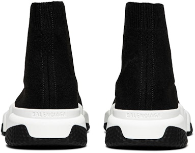 Balenciaga 巴黎世家 Speed Sneaker 套襪鞋 高筒編織運動鞋 黑白 Details for Balenciaga 巴黎世家 Speed Sneaker 套襪鞋 高筒編織運動鞋 黑白