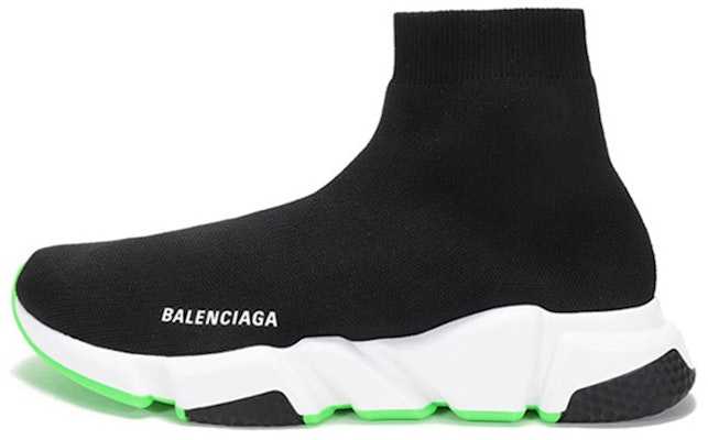 バレンシアガ スピード スニーカー "ブラック蛍光グリーン" 645056-W2DB9-1073 Buy バレンシアガ スピード スニーカー "ブラック蛍光グリーン" 645056-W2DB9-1073