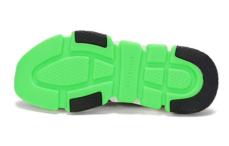 Details for バレンシアガ スピード スニーカー "ブラック蛍光グリーン" 645056-W2DB9-1073