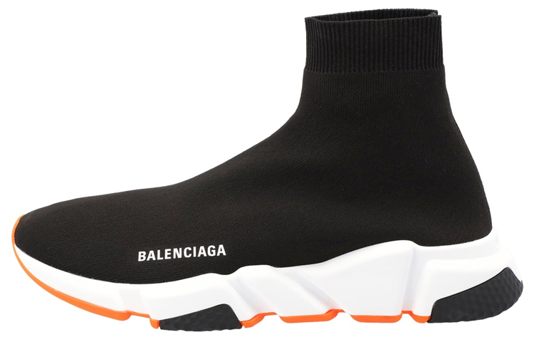 Balenciaga Speed Sneaker 'Black Fluo Orange'