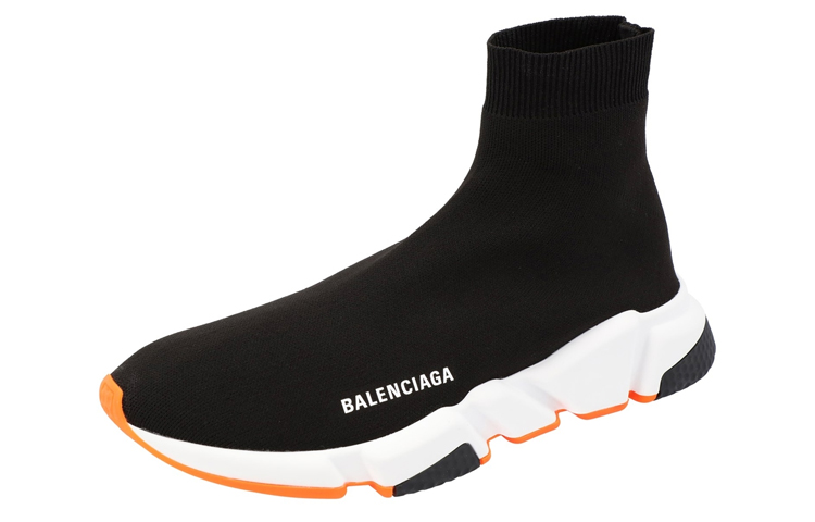 Balenciaga Speed Sneaker 'Black Fluo Orange' 圖 3