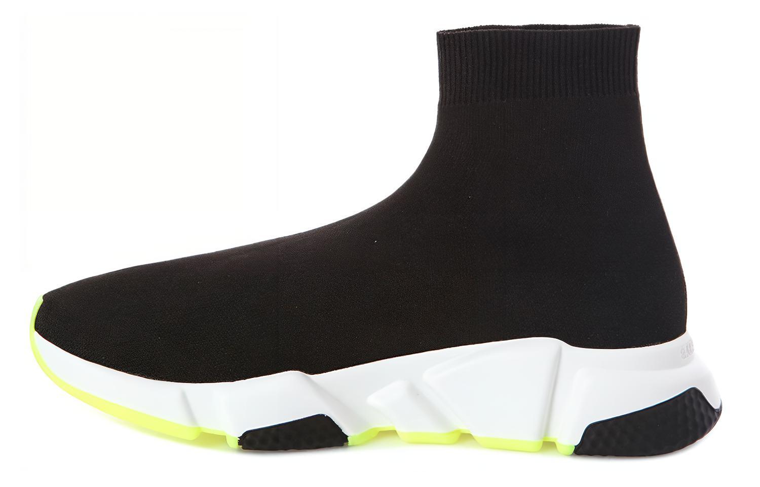 Buy Zapatillas Balenciaga Speed 'Negro y Amarillo Flúor'. 587286-W1704-1016