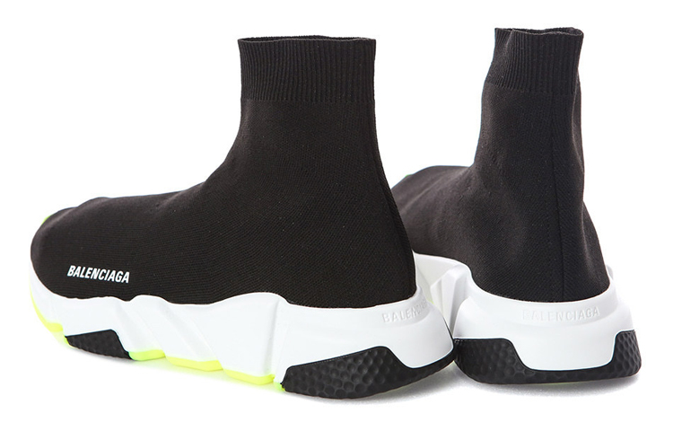 Balenciaga Speed Sneaker 'Black Fluo Yellow' 圖 4
