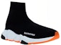 Lookbook 巴黎世家 (Balenciaga) Speed 高筒 休閒鞋 男款 黑白