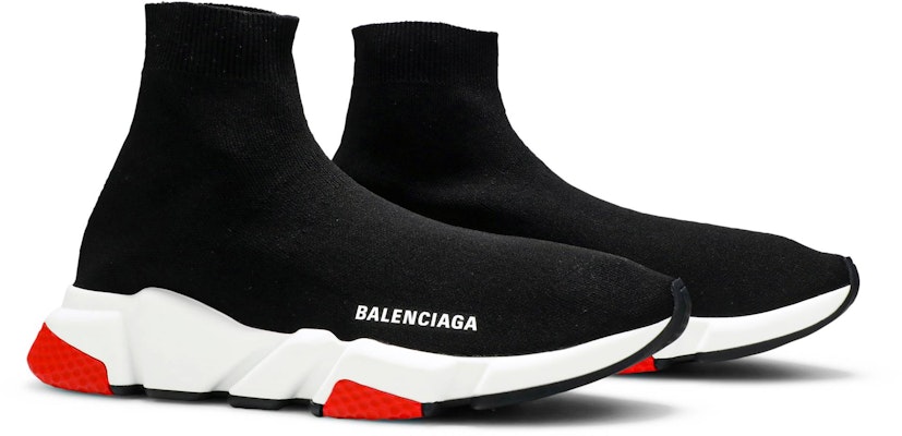 Balenciaga Speed Sneaker 'Black Red' 506335W05G01000/587286W17211019 Cheap Balenciaga Speed Sneaker 'Black Red' 506335W05G01000/587286W17211019